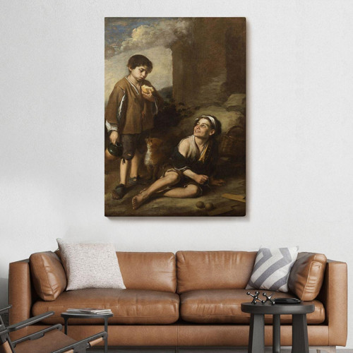 Bartolomé Esteban Murillo'Nun Argolla Oyununa Davet Tablosu-6290