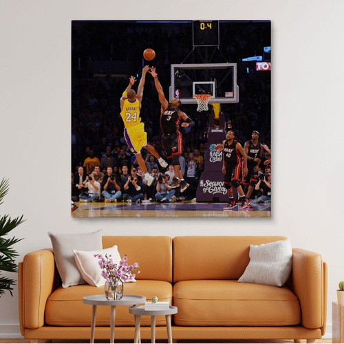 Kobe Bryant Kanvas Duvar Tablosu-5172