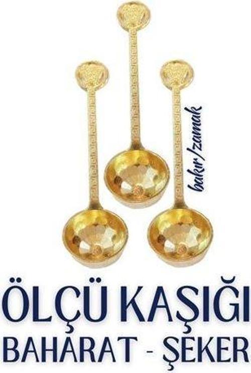 3'lü Şeker ve Ölçü Kaşığı