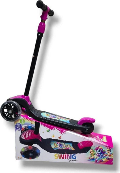 SWİNG SCOOTER PEMBE IŞIKLI