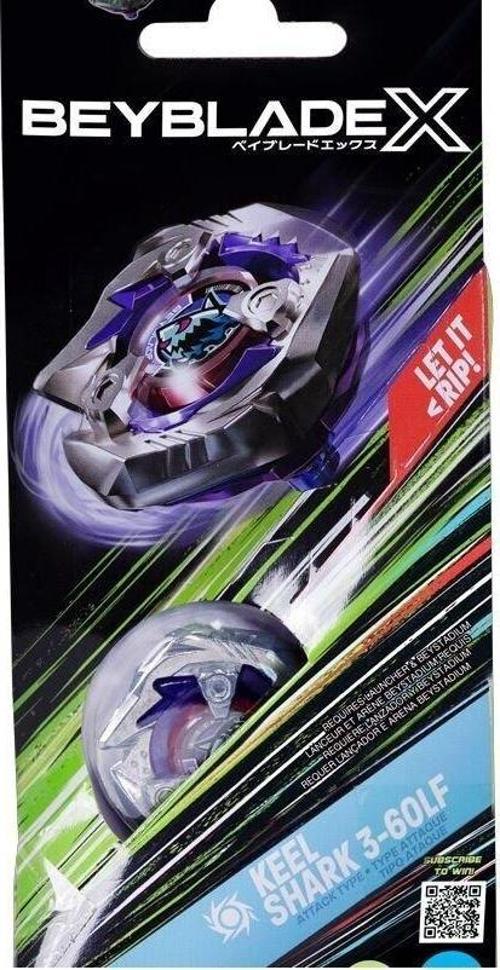 BEY00000 Beyblade Top Keel Shark 3-60LF