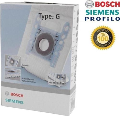 - Siemens G Tipi Süpürge Toz Torbası (Kutulu) Beyaz (546841040)