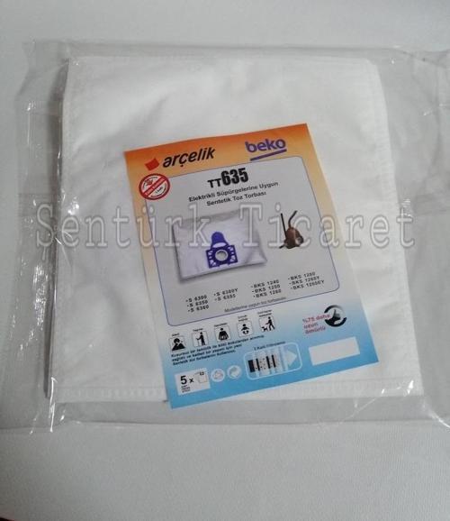 Beko Tt635 Sentetik Kumaş ( Bez ) Toz Torba 20 Adet