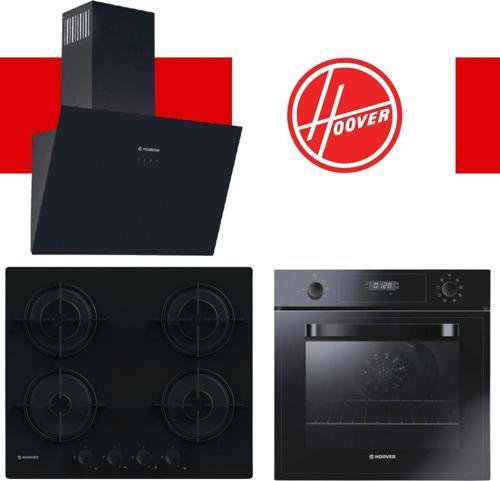 3lü Ankastre Set Siyah (HOT3051BI/E FIRIN - HVW6MBB OCAK - HDG6C1GBTK DAVLUMBAZ)