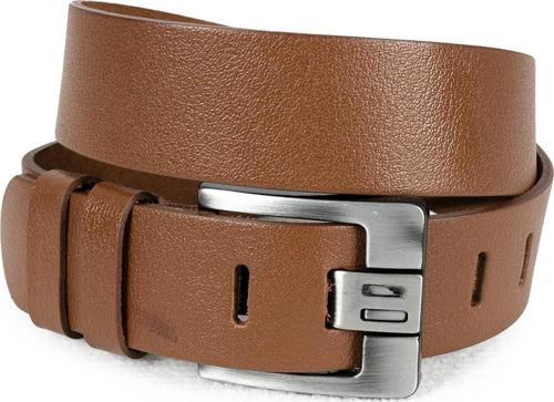 Erkek Taba Kalın Dilli 4,5 cm Deri Spor Kemer 1801312