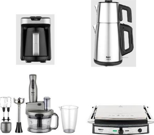 Mutfak Seti / Elektrikli Çeyiz Seti 4Lü Avantaj Plus Set Silver Stone