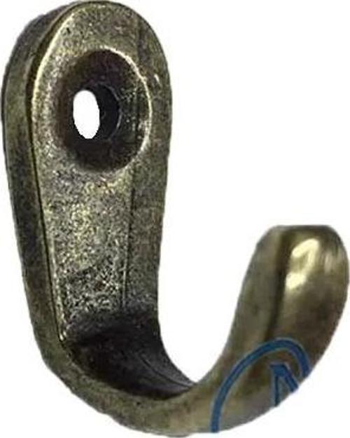 Tekli Anahtar, Bijuteri, Vitrin, Dekor Askısı - Antik, 10x18x22 Mm