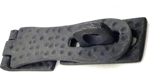 Antika Tarz Dekoratif Pirinç Sandık Askısı - 70x27 Mm, Oksit