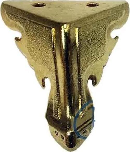 Kelebek Sandık Ayağı, Kutu Ayak 5,5 Cm - Sarı, 50 Adet