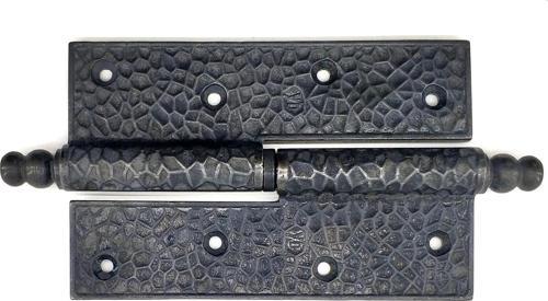 Antika Tarz Dekoratif Pirinç Lüks Okka Menteşe - 15cm, Oksit