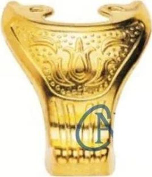 Pati Sandık Ayağı, Kutu Ayak 4,5 Cm - Sarı, 1 Adet
