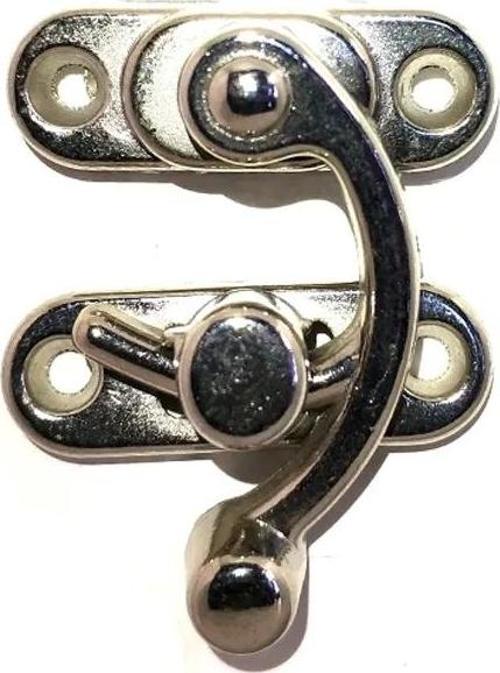Yay Gözü, Ahşap Kutu Klipsi - Küçük 28x33 Mm, Nikel, 100 Adet