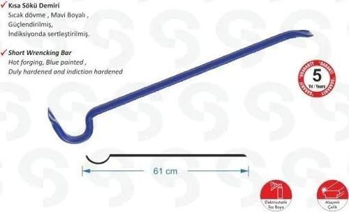Sk 6000 Kısa Sökü Demiri - 1200 Gr, 61cm