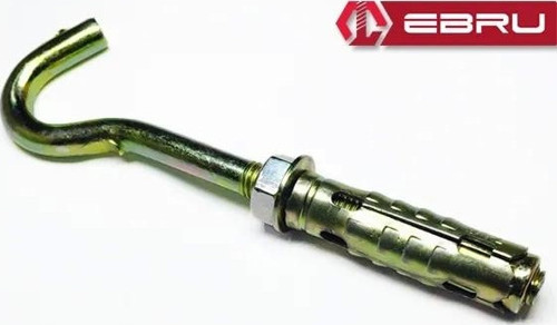Gömlekli Kancalı Çelik Dübel M8 - 50 Adet