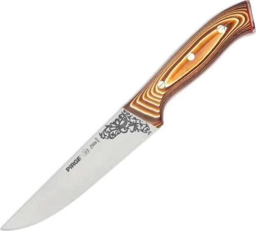 32102 Elite Kurban, Kasap Bıçağı 16,5 Cm - Kahverengi Perçinli Kompozit Sap