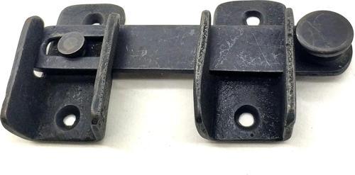 Antika Tarz Dekoratif Pirinç Kapı Mandalı - 57x115 Mm, Oksit
