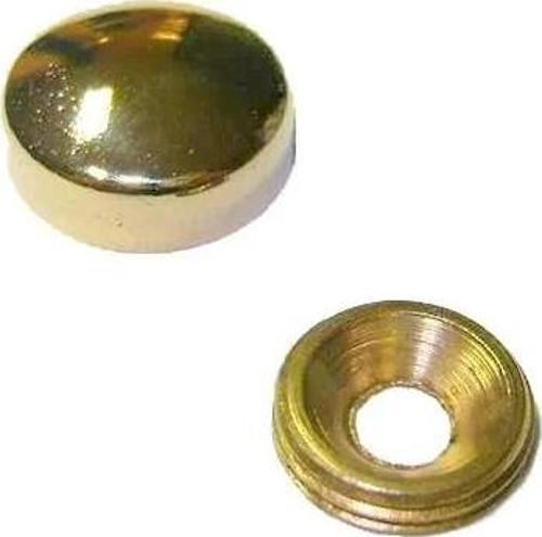 Vida Kapama Kapağı 13 Mm, Sarı - 10 Adet