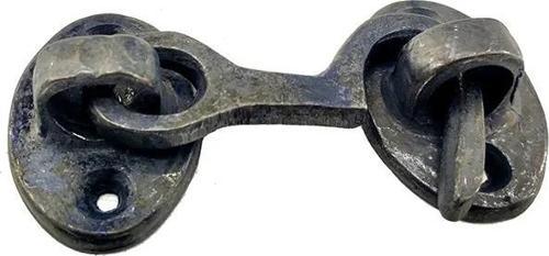 Antika Tarz Dekoratif Pirinç  Çengeli - 5cm, Oksit