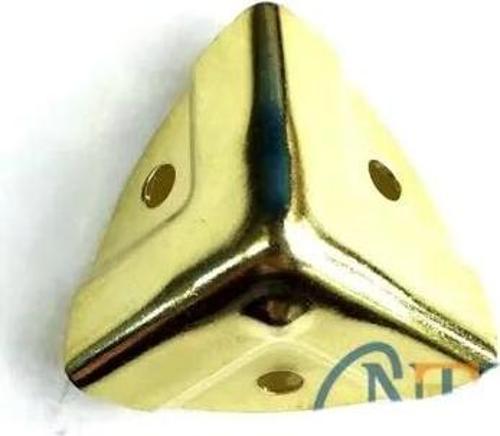 Dekoratif, Kutu, Sandık Köşesi - 35x22 Mm, Küçük, Sarı, 1 Adet