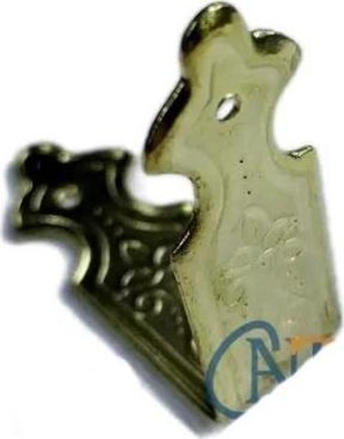 Dekoratif Sandık, Kutu Kenarı, 11x32mm, Sarı, 100 Adet