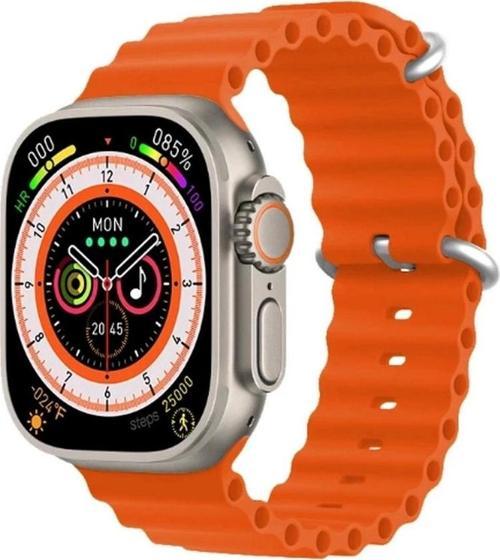 Ultra Akıllı Saat Spor Erkekler Kadınlar Nfc Bt Çağrı Kablosuz Şarj Apple Android Uyumlu