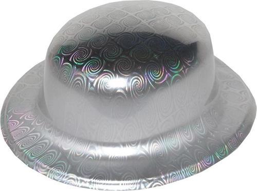 Gümüş Renk Hologramlı Plastik Yulak Melon 27x24 Cm