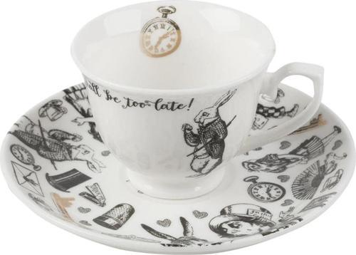 x V&A Alice In Wonderland 5200019 100ml Porselen Kahve Fincanı