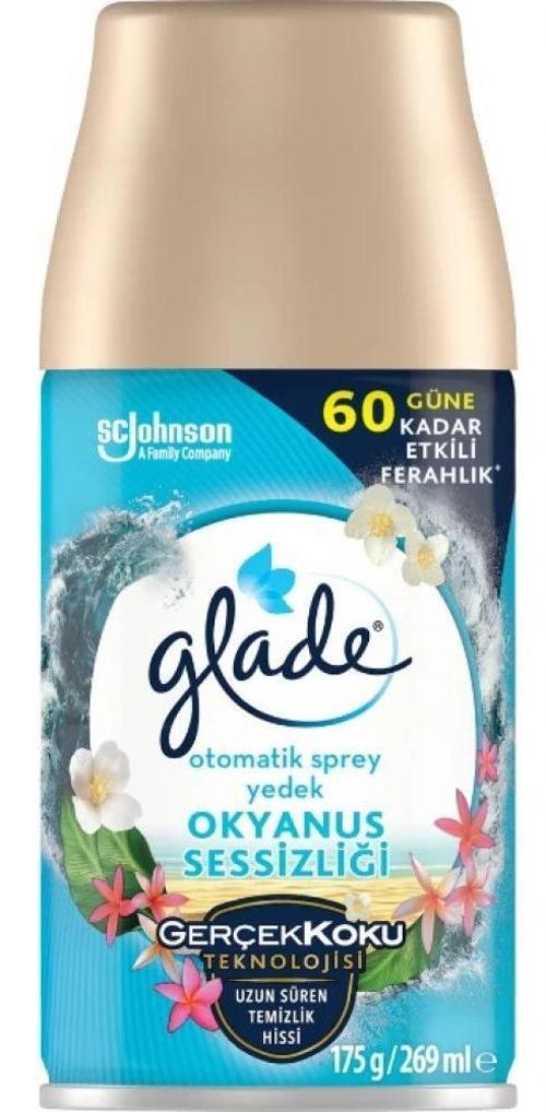 Otomatik Sprey Koku Makinesi + Yedek Oda Kokusu 269 ml - Okyanus Sessizliği