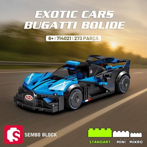 Bugatti Bolide Yapı Bloğu Seti 273 Parça
