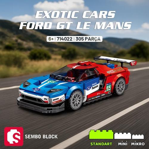 Ford GT Le Mans Yapı Bloğu Seti 305 Parça