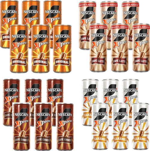 Xpress Soğuk Kahve 250 ml x 24 lü Karma Koli
