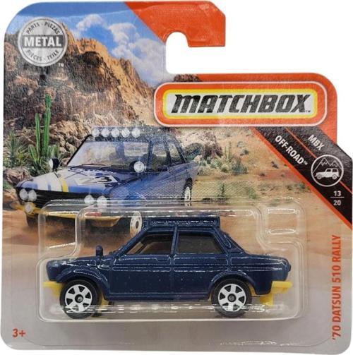 - '70 Datsun 510 Rally - Mavi (1/64) 2019 Üretim