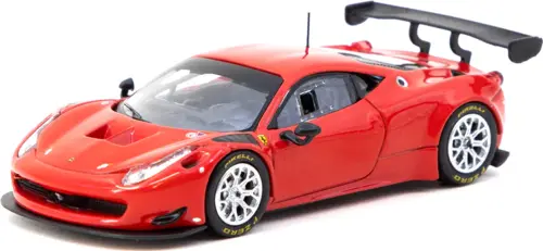 1:64 Ferrari 458 Italia GT3 Kırmızı Model Araba - Koleksiyonluk Yarış Otomobili