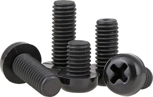 M3 X20Mm Plastik Civata Vida Siyah X 5 Adet (Rf003)
