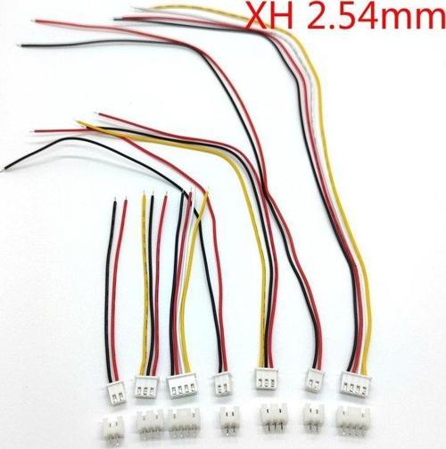 JST-XH 2.54mm 2pin 20cm Kablolu Konnektör (Beyaz) Takım x 1 adet  (rf030)