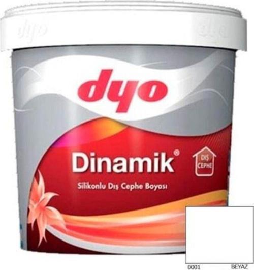 Dinamik Dış Cephe Boyası 2,5 Lt Beyaz 0001