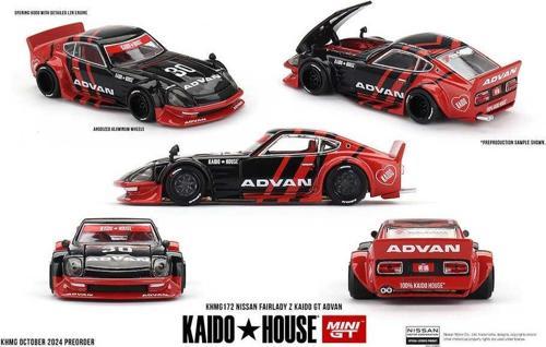 1/64 172 Nissan Fairlady Z Kaido GT ADVAN