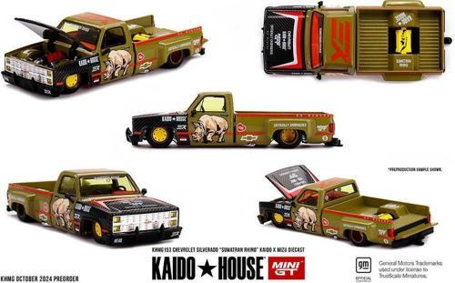 x Kaido 1/64 //153 Chevrolet Silverado “Sumatran Rhino” KAIDO x MIZU Diecast