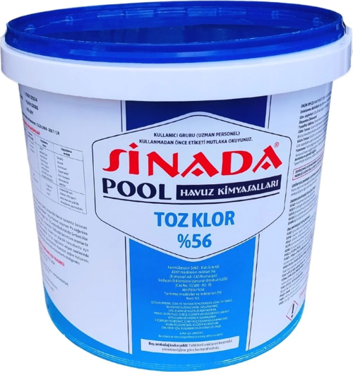 %56 Granül Toz Klor 25 kg- Granular Chlorine - ToptancıyızBiz