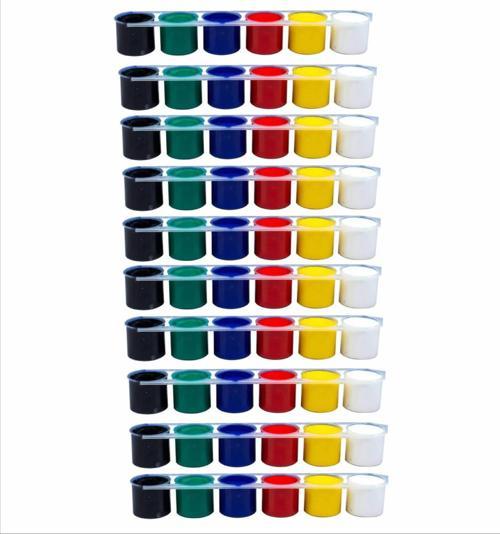 10 Adet 6LI 25 ML AKRİLİK BOYA 6x25 Toplam 150 ML