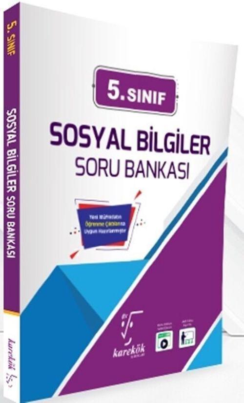 5. Sınıf Sosyal Bilgiler Soru Bankası Karekök Yayınları