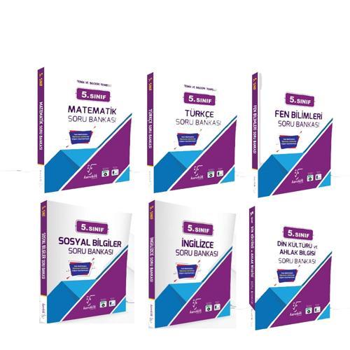 Karekök 5.Sınıf Soru Bankası Seti 6 Kitap
