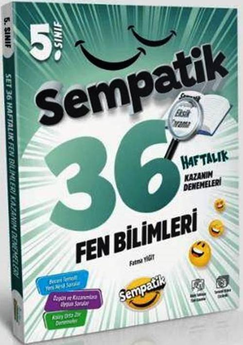5. Sınıf Fen Bilimleri 36 Haftalık Kazanım Denemeleri