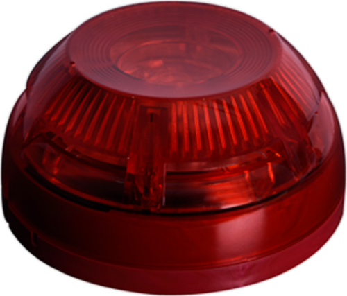 TFS-3193R Konvansiyonel Yangın Alarm Flaşörü, Kırmızı EN54-23 Sertifikalı