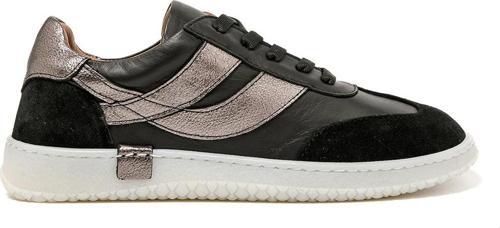 Kadın Sneaker ( Günlük) RC-25Y-055-M2004 John May Siyah Süet-Siyah Cilt-Siyah Rugan