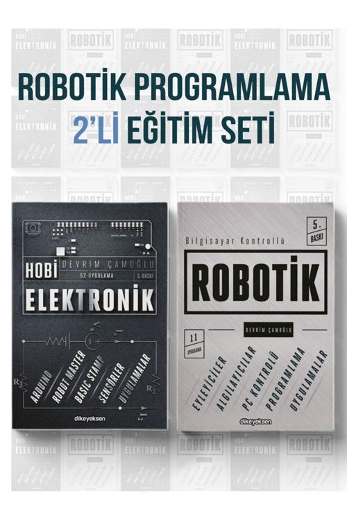 Dikeyeksen Robotik Programlama 2'Li Eğitim Seti (2 Kitap) / 9786256904132