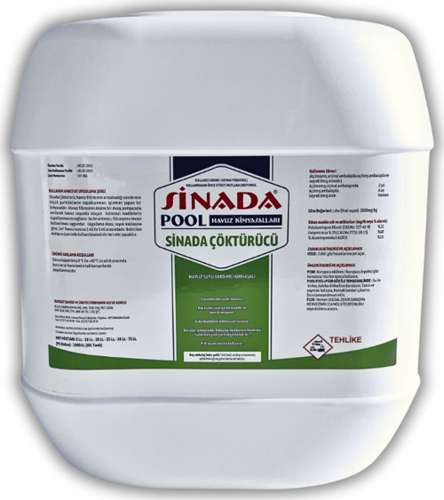 Havuz Suyu Çöktürücü 20 kg - Liquid Flocculant -ToptancıyızBiz