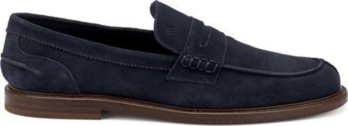 Erkek Oxford ( Klasik) 76D0 Frau SUEDE Blu