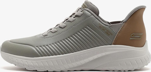 Erkek Sneaker ( Günlük) 118305 TPE Skechers BOBS SQUAD CHAOS-HEEL PREFERRED Taupe/Natural
