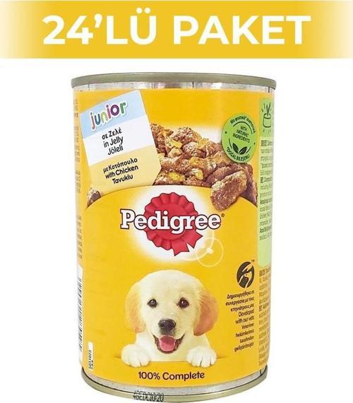Tavuklu Yavru Köpek Konserve Maması 400 gr 24 Adet
